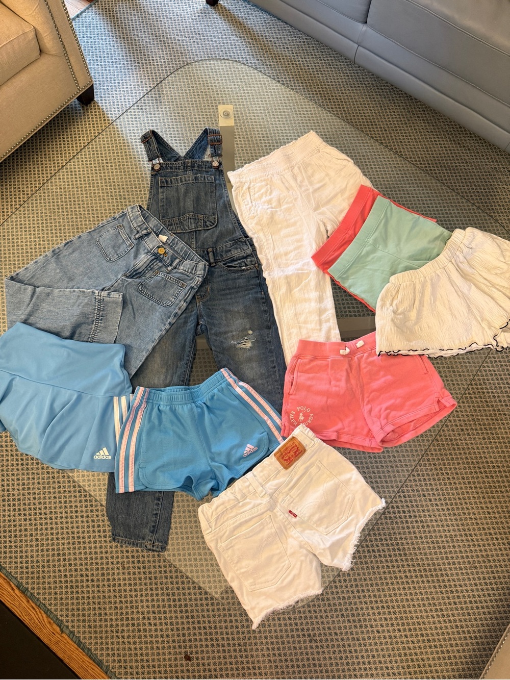 Girls Clothing Lot Size 6-7Y | Gap, Adidas, Polo, Zara, Levi’s & More